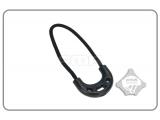FMA Multi-functional clothing and bag zipper tail rope security U zipper cord zipper safety clasp  M6029 free shipping